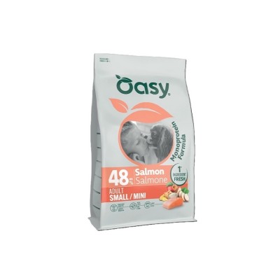 OASY DOG MONOPROTEIN ADULT MINI SALMONE 2KG
