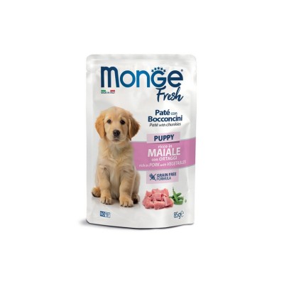 MONGE FRESH DOG PUPPY MAIALE 85GR