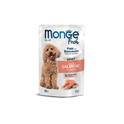 MONGE FRESH DOG ADULT SALMONE 85GR