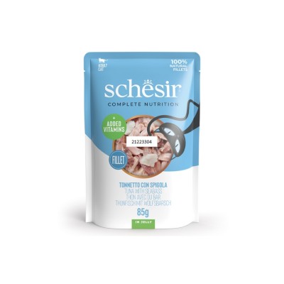 SCHESIR CAT BUSTA COMPLETE TONNETTO CON SPIGOLA IN JELLY 85GR
