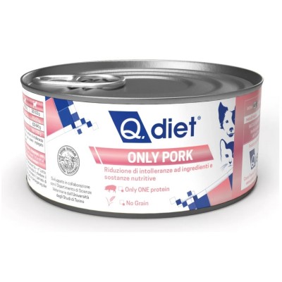QDIET DOG & CAT SOLO MAIALE 150GR