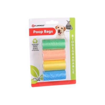 FLAMINGO SSACCHETTI IGIENICI AFBRA BIO 4X15PZ