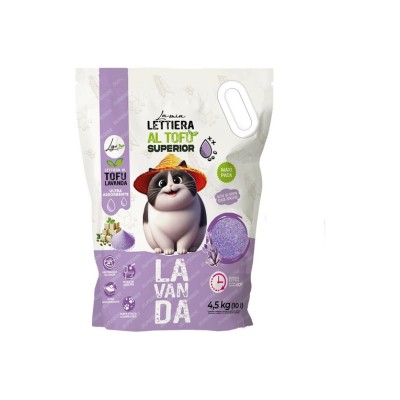 LIGO NATURE LETTIERA TOFU SUPERIOR LAVANDA 10LT