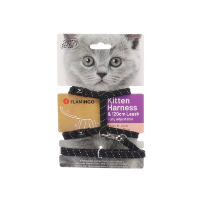 FLAMINGO PARURE GATTO ELZA NERO