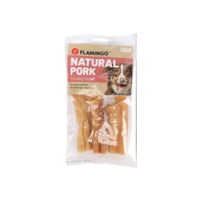 FLAMINGO NATURE SNACK INVOLTINO DI MAIALE 12CM 3PZ