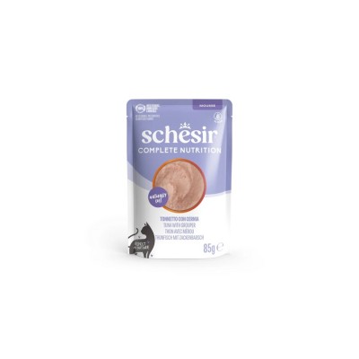SCHESIR CAT COMPLETE MOUSSE TONNO E CERNIA 85GR