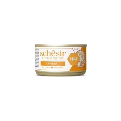 SCHESIR CAT VET URINARY FILLETS POLLO 80GR