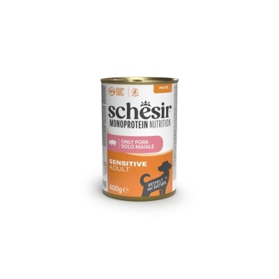 SCHESIR DOG MONOPROTEIN ADULT SENSITIVE MAIALE 400GR