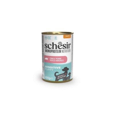 SCHESIR DOG MONOPROTEIN PUPPY SENSITIVE MAIALE 400GR