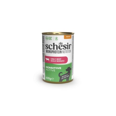 SCHESIR DOG MONOPROTEIN ACTIVE MANZO 400GR