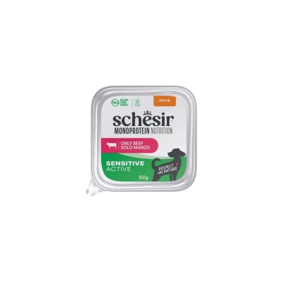 SCHESIR DOG MONOP. MANZO ACTIVE 150GR