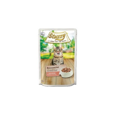 STUZZY CAT ADULT SALMONE 85GR
