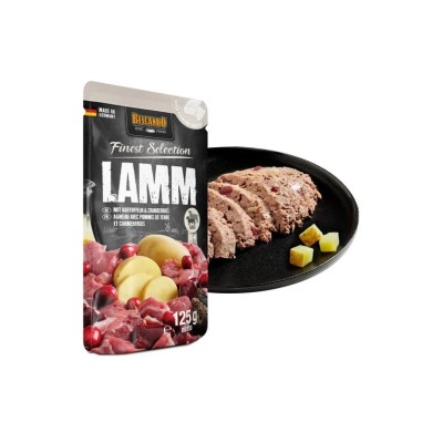 BELCANDO AGNELLO CON PATATE & MIRTILLI 125GR