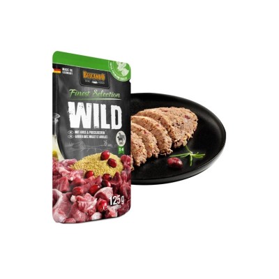 BELCANDO SELVAGGINA CON MIGLIO & MIRTILLI 125GR