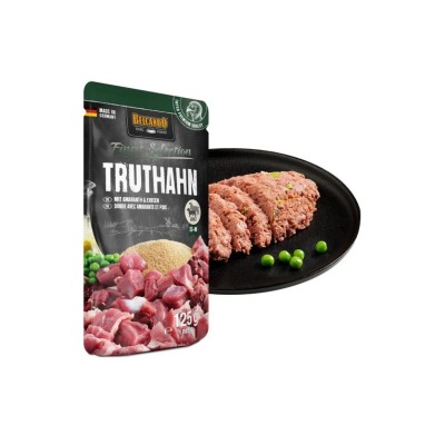 BELCANDO TACCHINO CON AMARANTO & PISELLI 125GR