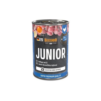 BELCANDO JUNIOR GEFLUGEN MIT EI 400GR