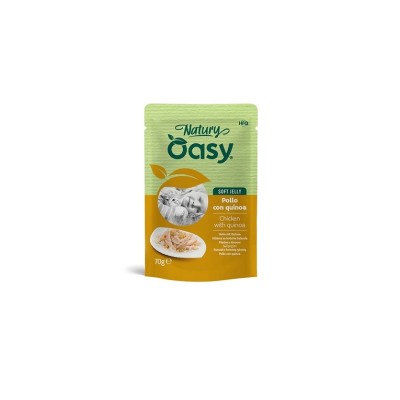 OASY CAT NATURY SOFT JELLY POLLO CON QUINOA BUSTA 70GR