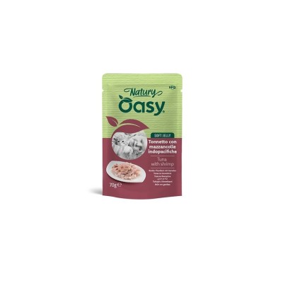 OASY CAT NATURY SOFT JELLY TONNETTO E MAZZANCOLLE BUSTA 70GR