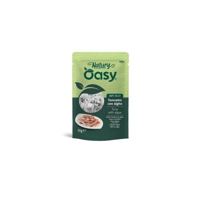 OASY CAT NATURY SOFT JELLY TONNETO CON ALGHE BUSTA 70GR