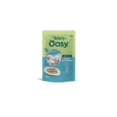 OASY CAT NATURY SOFT JELLY SARDINE BUSTA 70GR
