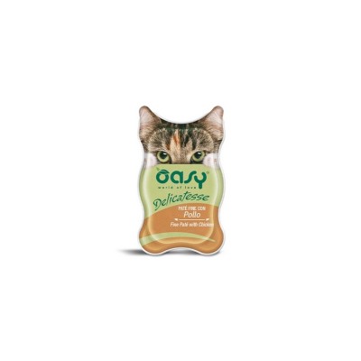 OASY CAT DELICATESSE PATE' POLLO 85GR