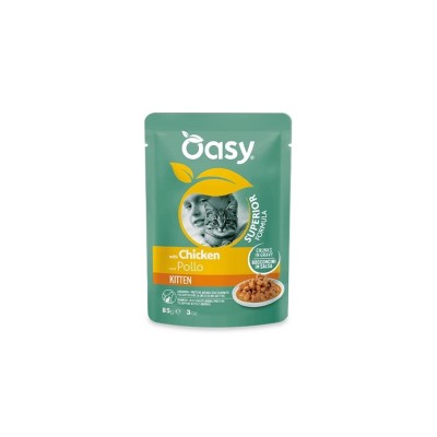 OASY CAT ADULT POLLO BUSTE 85GR