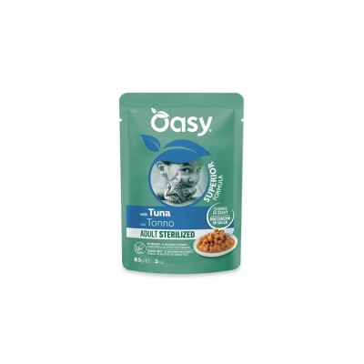OASY CAT SUPERIOR BOCCONCINI STERILIZED TONNO 85GR