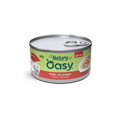 OASY CAT NATURY JELLY ADULT POLLO CON ANATRA 150GR