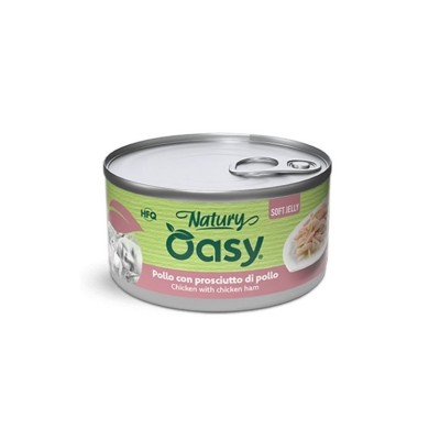 OASY CAT NATURY JELLY ADULT POLLO CON PROSCIUTTO 150GR