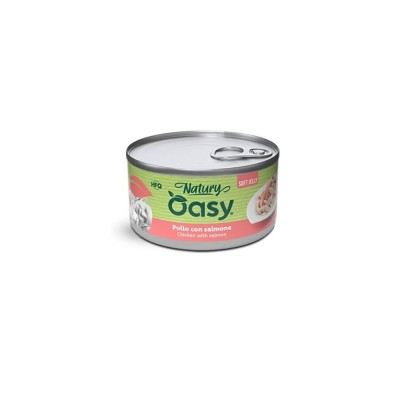 OASY CAT NATURY JELLY ADULT POLLO CON SALMONE 150GR