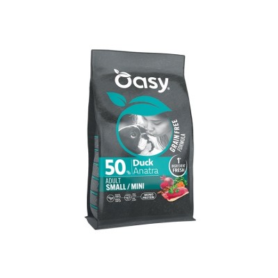 OASY DOG GRAIN FREE MONOPROTEIN ADULT SMALL ANATRA 2KG