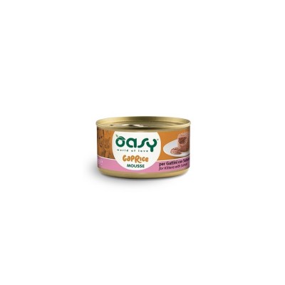 OASY CAT MOUSSE GATTINI SALMONE 85GR