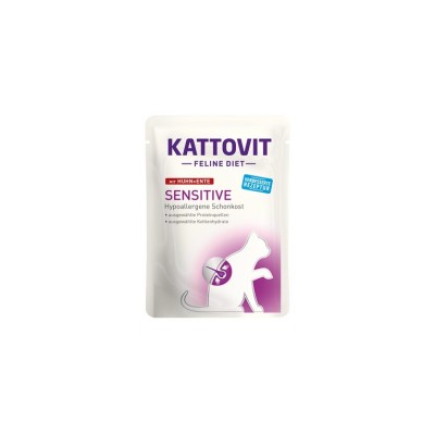KATTOVIT DIET CAT BUSTA SENSITIVE POLLO E ANATRA 85GR