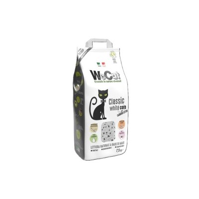WECAT LETTIERA VEGETALE MAIS CON CARBONI ATTIVI 7,5KG