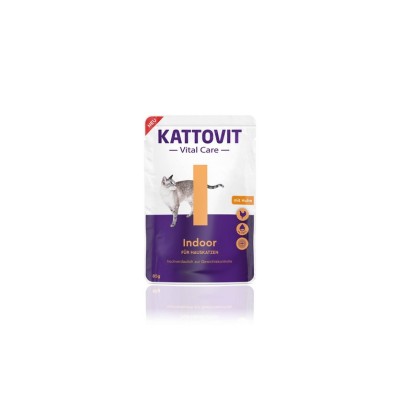 KATTOVIT VITAL CAREANTI INDOOR CON POLLO 85GR