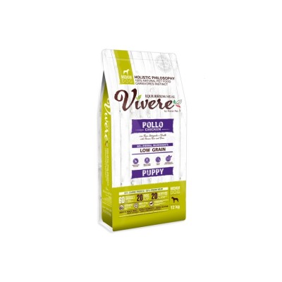 VIVERE DOG PUPPY MEDIUM POLLO 12KG