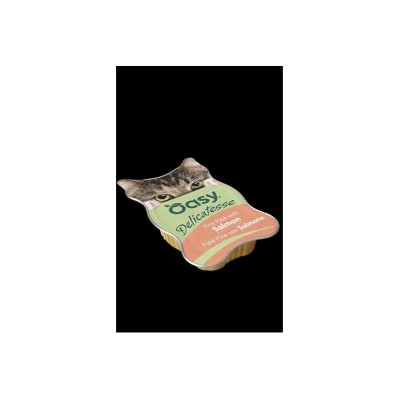 OASY CAT DELICATESSE PATE' SALMONE 85GR