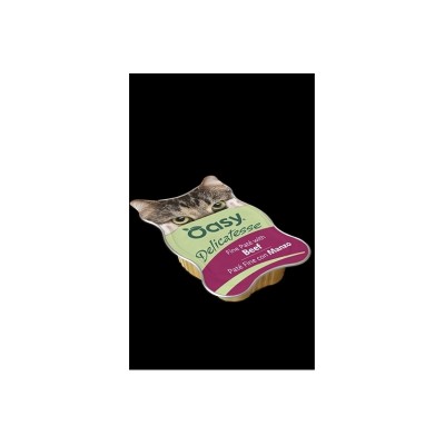 OASY CAT DELICATESSE PATE' MANZO 85GR