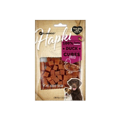 FLAMINGO HAPKI CUBETTI DI ANATRA 85GR