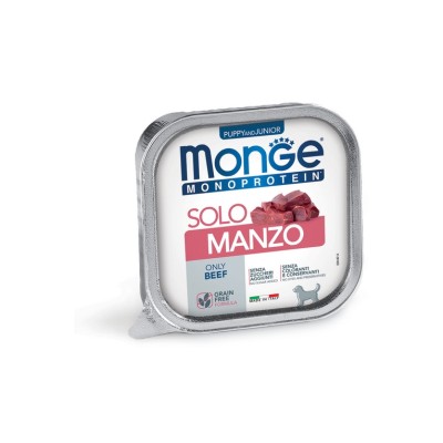 MONGE MONOPROTEICO PUPPY MANZO 150GR