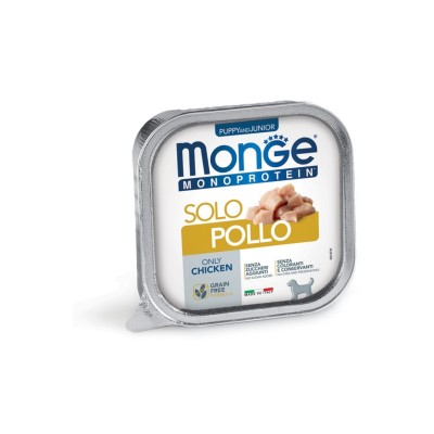 MONGE MONOPROTEICO PUPPY POLLO 150GR