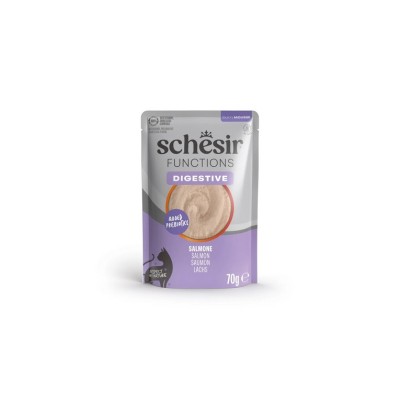 SCHESIR FUNCTION MOUSSE DIGESTIVE SALMONE 70GR
