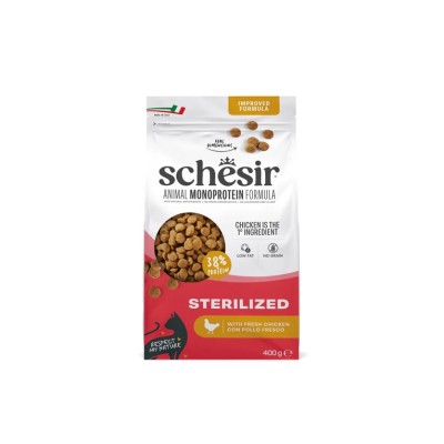 SCHESIR CAT STERILIZED POLLO 10KG
