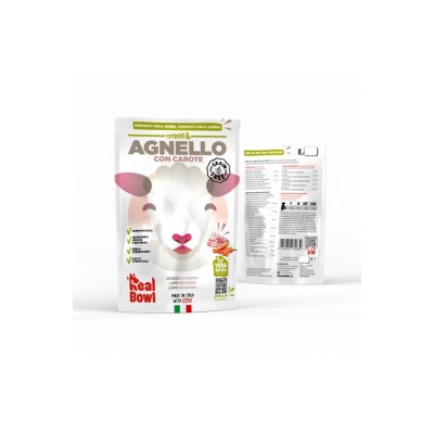 REAL BOWL DOG MULTIPACK AGNELLO 10x400GR