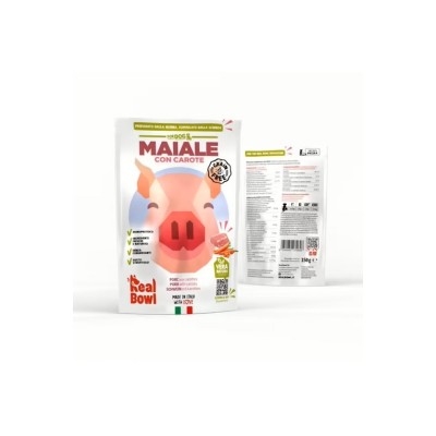 REAL BOWL DOG MULTIPACK MAIALE 10x400GR