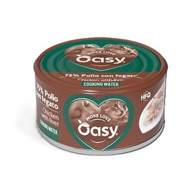 OASY CAT MORE LOVE POLLO CON FEGATO 70GR