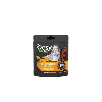 OASY SNACK DOG DENTAL STYCK GRAIN FREE SMALL 110GR