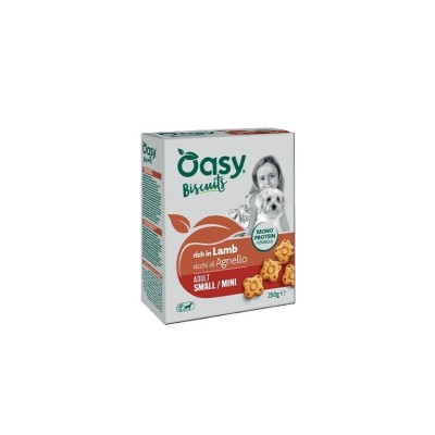 OASY DOG ADULT MINI BISCOTTI MONOPROTEIN AGNELLO 250GR