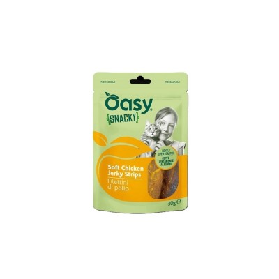 OASY SNACKY CAT FILETTINI DI POLLO 30GR