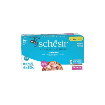 SCHESIR CAT MULTIPACK BROTH COMPLETE TONNETTO 6x50GR